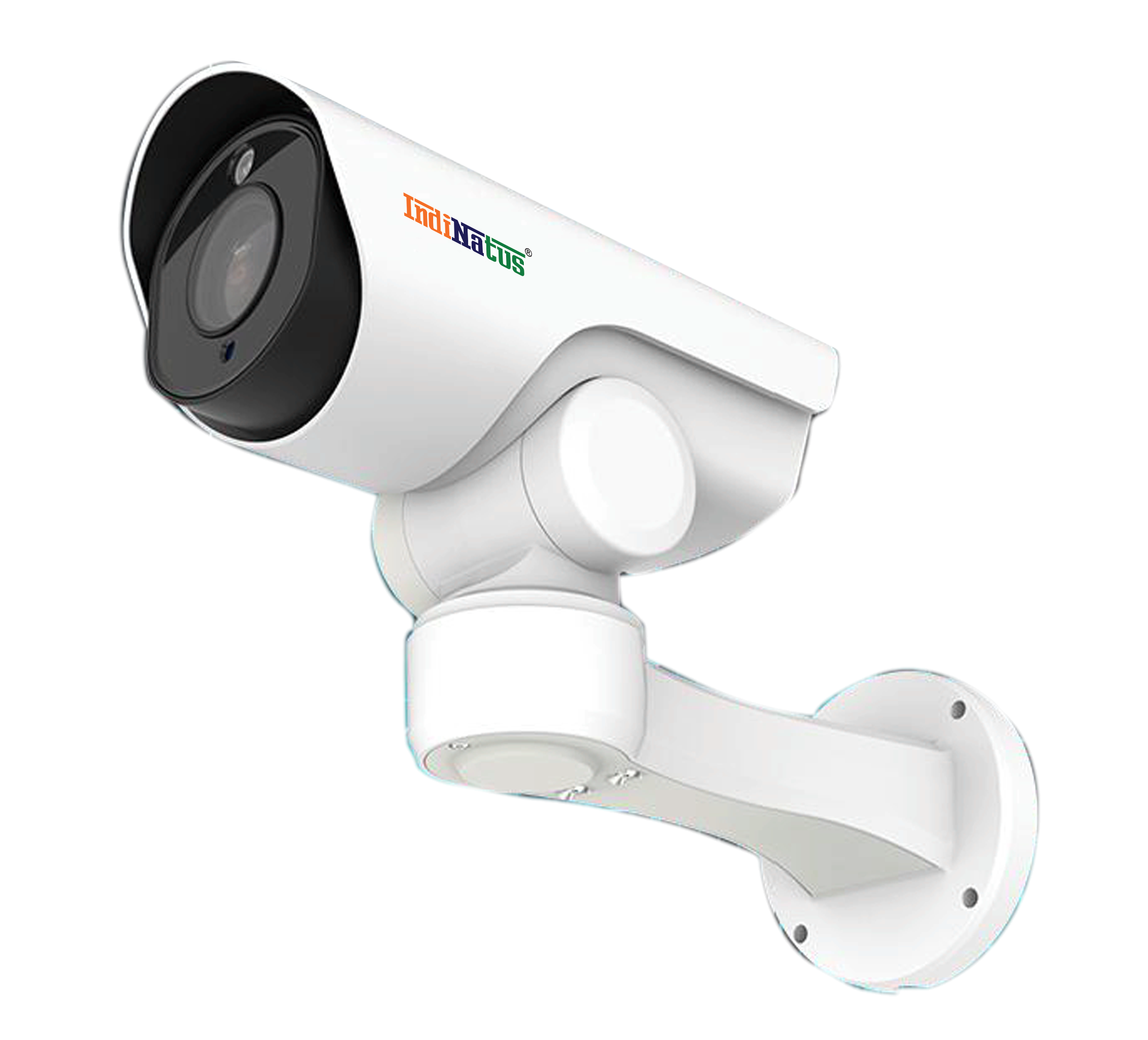 IN-IPC4F22P-I5WSD, 5MP AI 25X PTZ Bullet Plus Network Camera IndiNatus® India Private Limited - India Ka Apna Brand, Indian CCTV  Brand,  Make In India CCTV camera, Make in india cctv camera brand available on gem portal, IP Network Camera, Indian brand CCTV Camera 