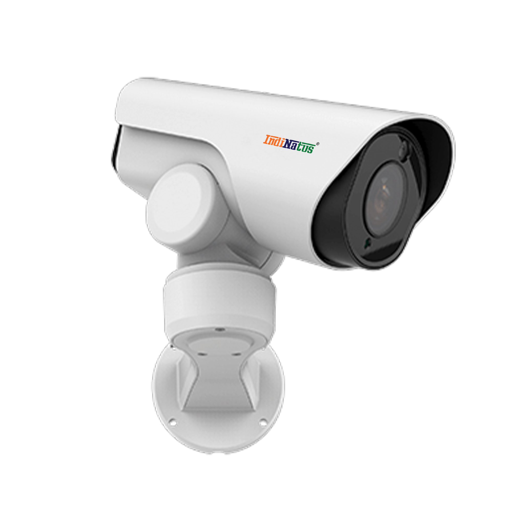 IN-IPC4F22P-I5WSD, 5MP AI 25X PTZ Bullet Plus Network Camera IndiNatus® India Private Limited - India Ka Apna Brand, Indian CCTV  Brand,  Make In India CCTV camera, Make in india cctv camera brand available on gem portal, IP Network Camera, Indian brand CCTV Camera 