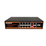 IN-PE1008G-2UF, 1-8 Port: 100m Distance Gigabit PoE Switch IndiNatus® India Private Limited - India Ka Apna Brand, Indian CCTV  Brand,  Make In India CCTV camera, Make in india cctv camera brand available on gem portal, IP Network Camera, Indian brand CCTV Camera 